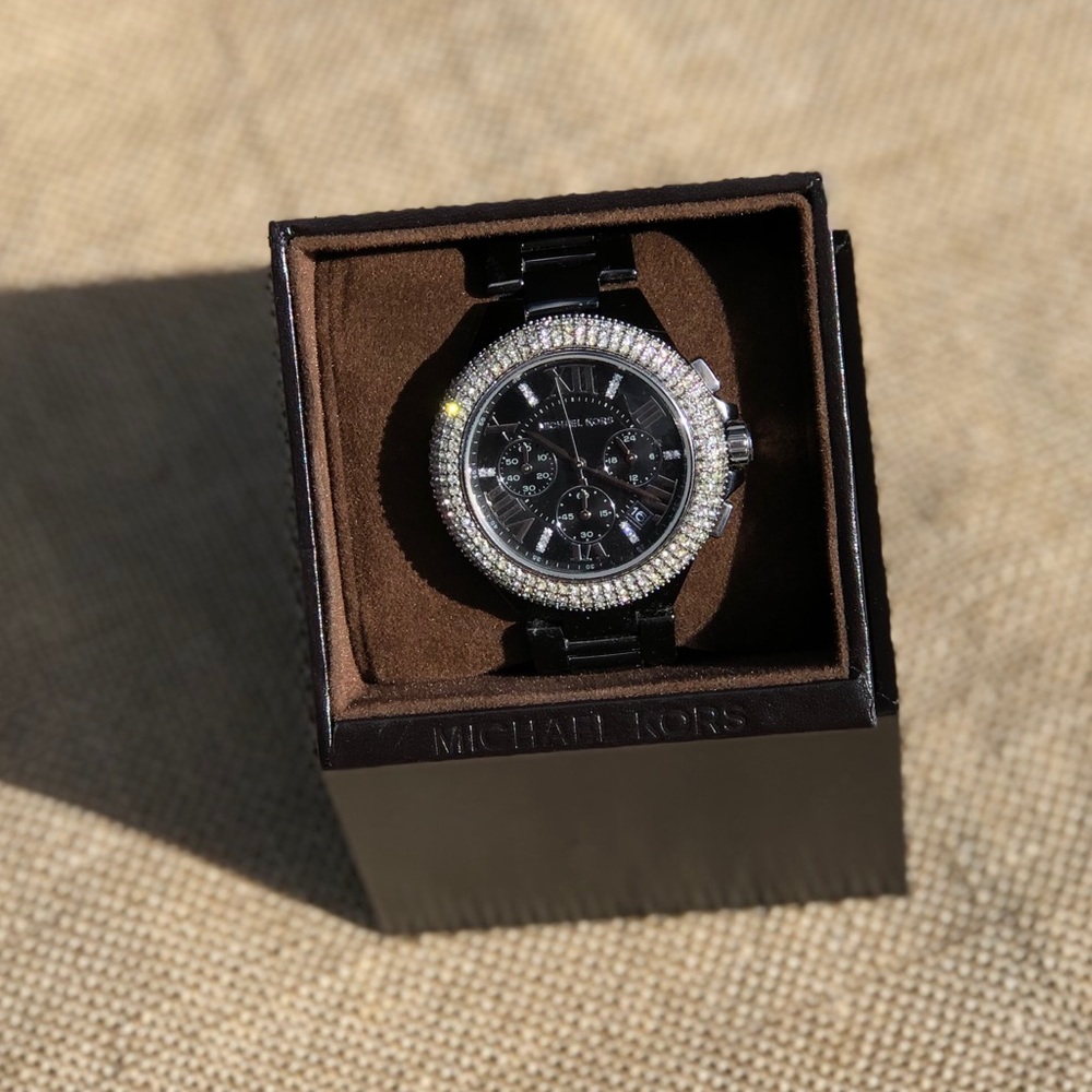 Michael Kors black watch
